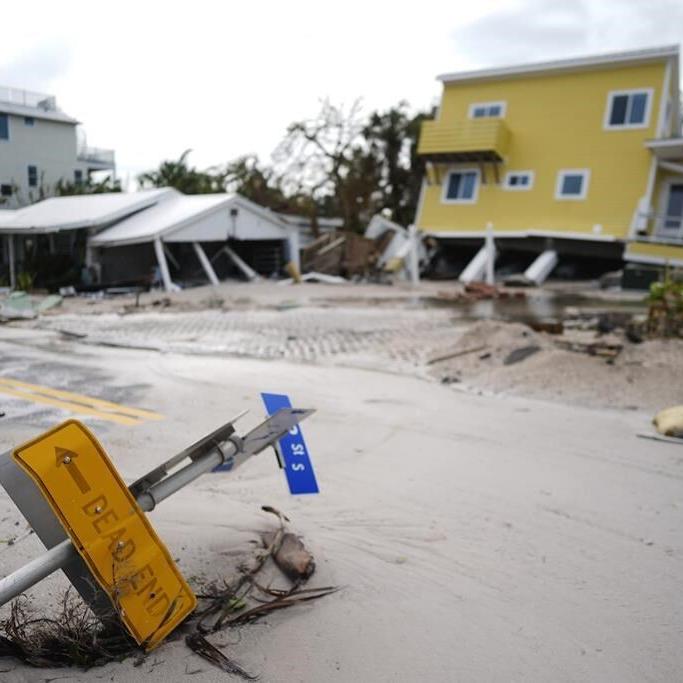 The Latest: Residents begin repairing damage from Hurricane Milton, which killed at least 10